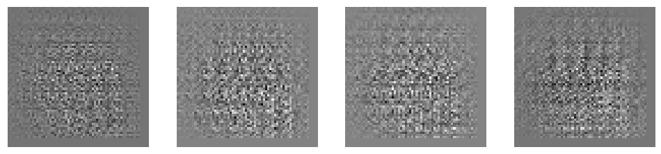 Image inputs with a high value according to the critic. We do see some repeating patterns but nothing very clear. Each image represents a different time delayed frame that gets fed into the NN.