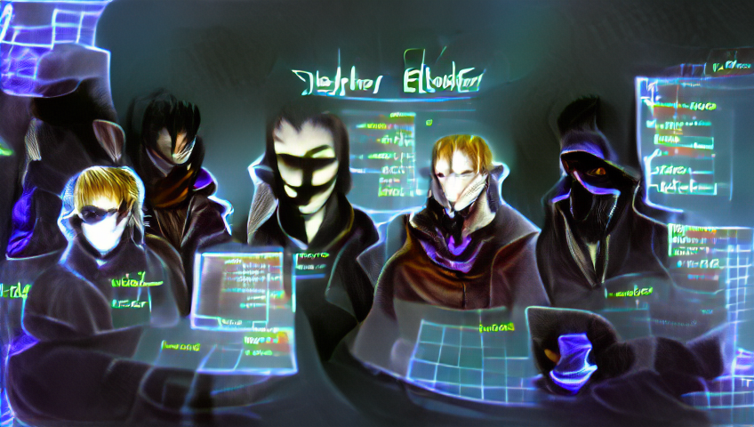 The shadowy hacker group Eleuther
